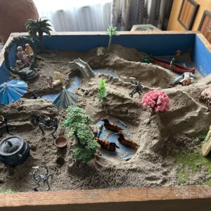 Sandplay. Journey to find inner strength
